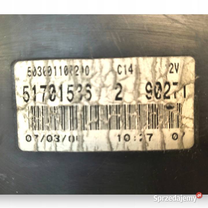 LICZNIK ZEGARY 51701536 Fiat Grande Punto 12 14 Chełm
