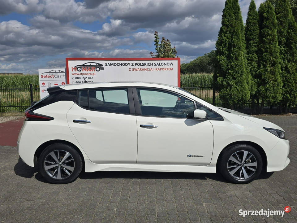 Nissan Leaf Elektryczny 40 kWh Salon Polska podgrzewane fotele Włocławek