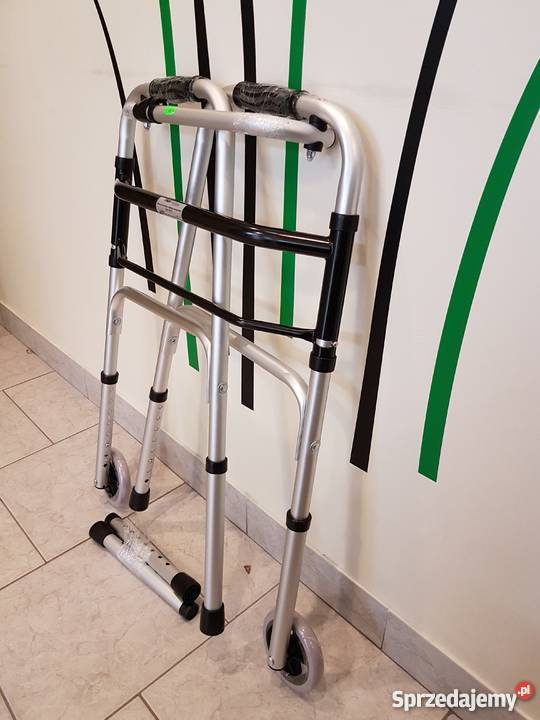 Balkonik stały dwukołowy aluminiowy składany świętokrzyskie