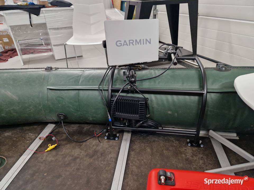 Ponton Kolibri 330D z kilem silnik elektryczny Mielec