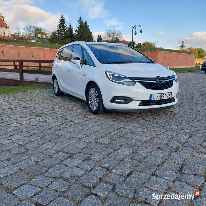Opel Zafira C lift 20 CDTI 170 Full Led 7 miejsc czujnik deszczu Zafira lubelskie Zamość