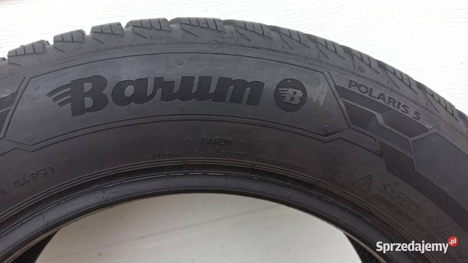 OPONY ZIMOWE BARUM POLARIS 5 18565R15 MONTAŻ 185 Samochodowe Rzeszów