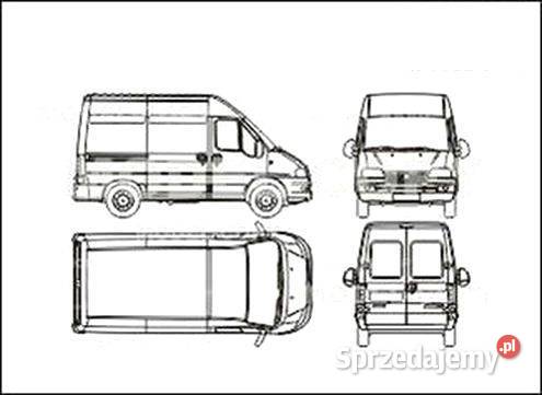 Ducato II 01r wysoki krótki L1H2 19TD idealny na Mosina