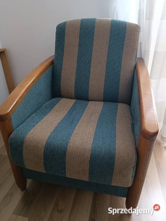 Fotel tapicerowany 72cm Kraków