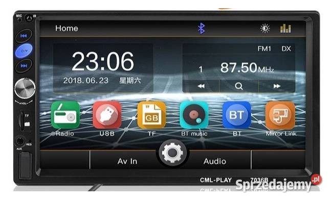 Radio ekran 2 DIN Szczecin