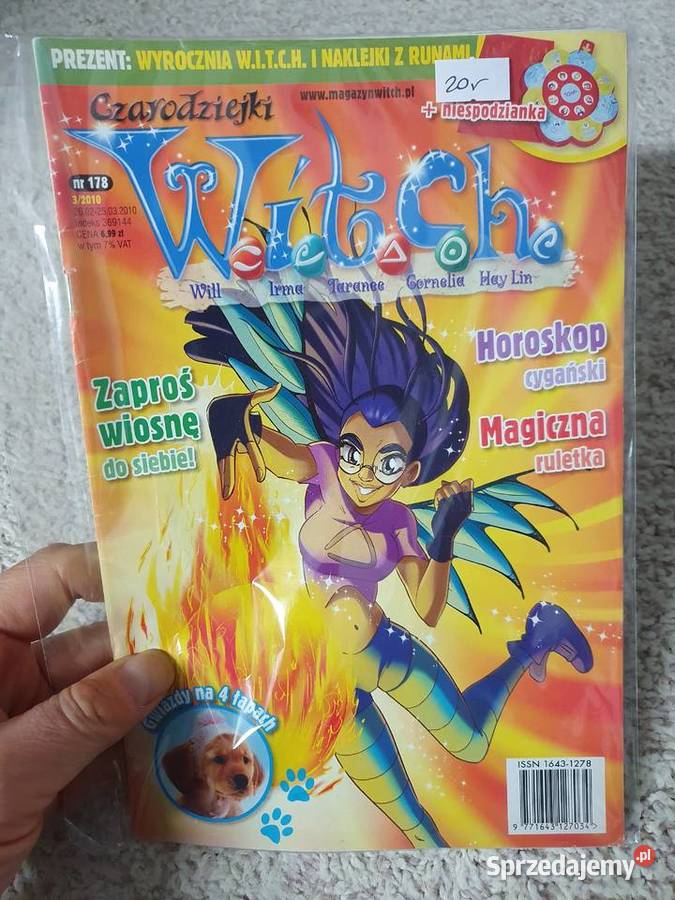 Czarodziejki WITCH zestaw 7 komiksów Gdynia