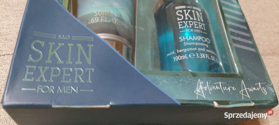 Zestaw upominkowy Skin Expert For Men Krosno sprzedam