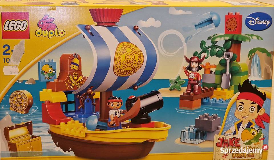 LEGO DUPLO 10514 Statek piracki Jakea pudełko