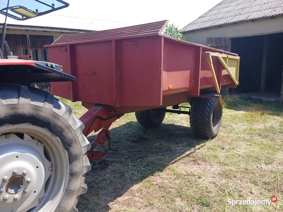 Przyczepa jednoosiowa 78ton łódka Przyczepy rolnicze Lubochnia
