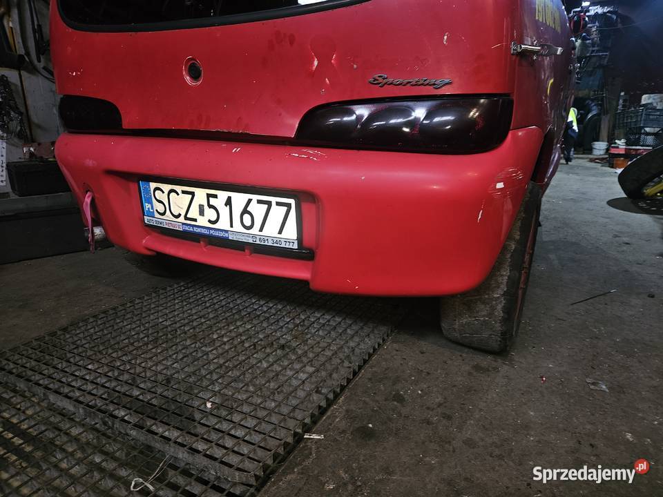 Zderzak tył Seicento Sporting tuning Częstochowa