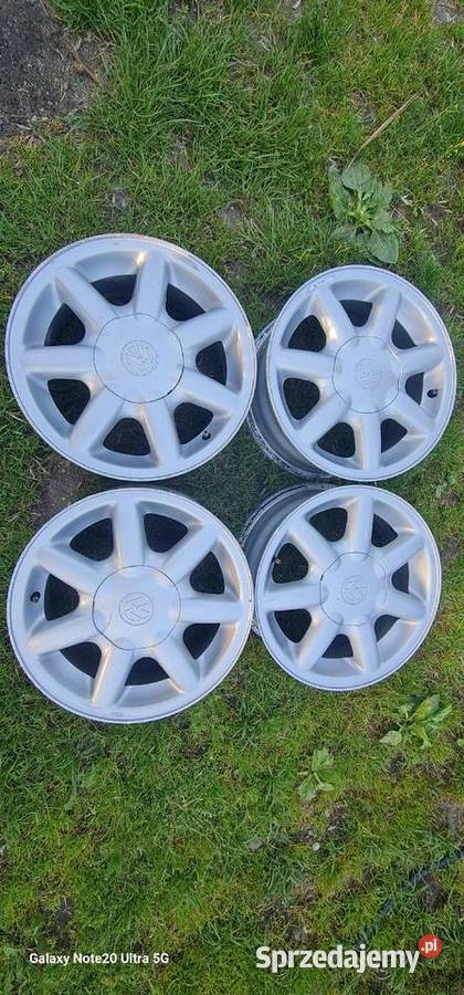 Felgi aluminiowe 4x100 6j x 14 et45 VW OE Polo Średnica 14" Kędzierzyn-Koźle
