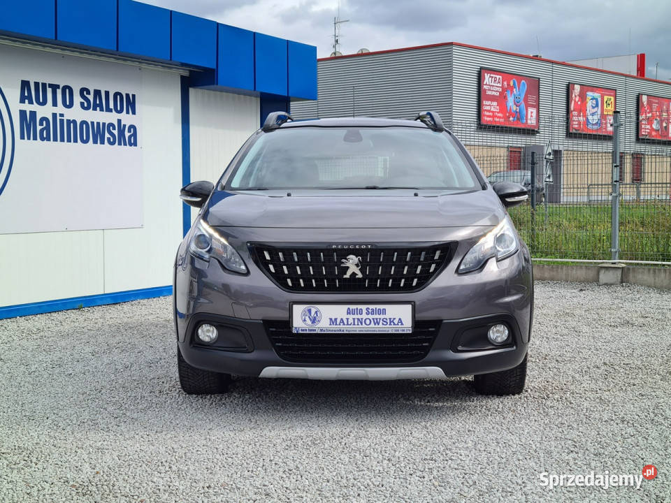 Peugeot 2008 GTLine SzklanyDach PDC Navi Led klimatyzacja wielkopolskie Wągrowiec