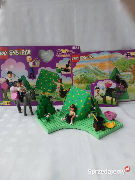 5854 LEGO Zestaw Niekompletny Instrukcja Biwak W Bielsko-Biała sprzedam