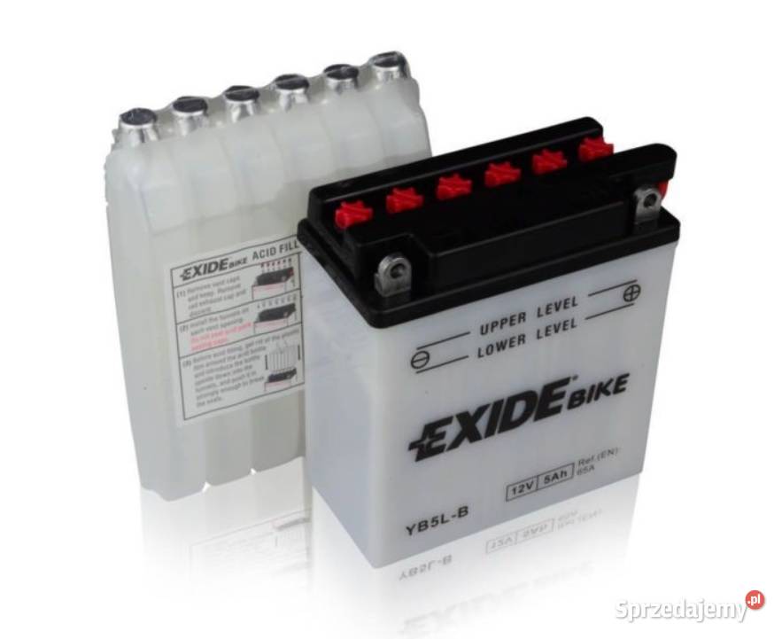 Akumulator motocyklowy EXIDE EB5LB YB5LB 12V 5Ah Elbląg