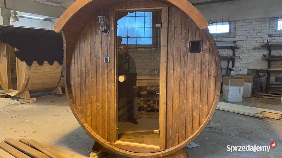 Sauna Beczka Ogrodowa 260 Sauna Fińska Bania Janki