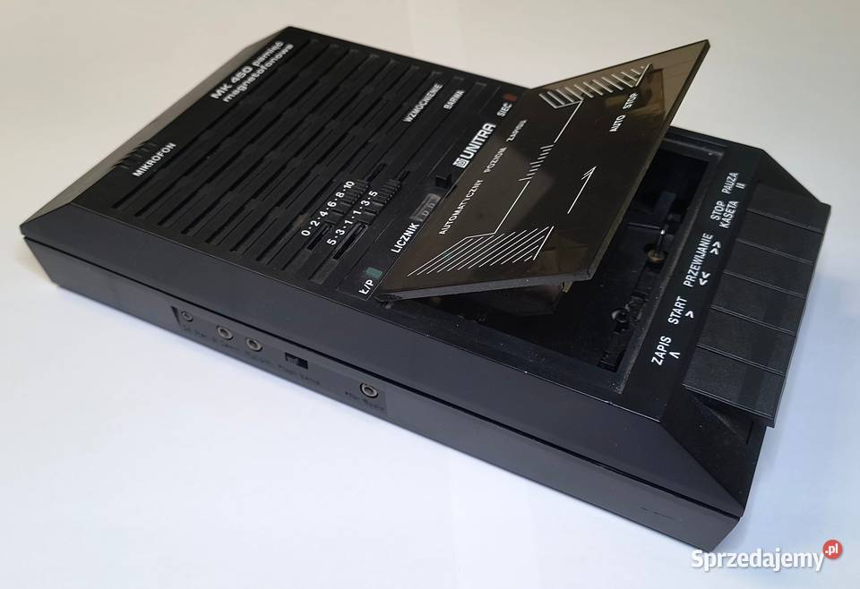 Magnetofon kasetowy MK450 Data recorder Unitra Gdańsk