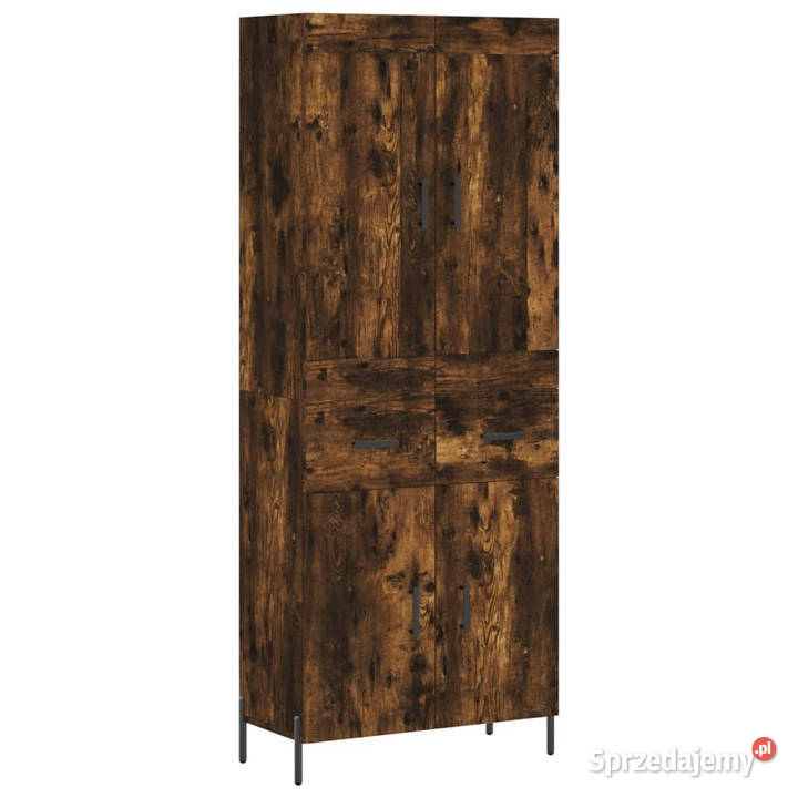 Witrynka przydymiony dąb 695x34x180 materiał Warszawa