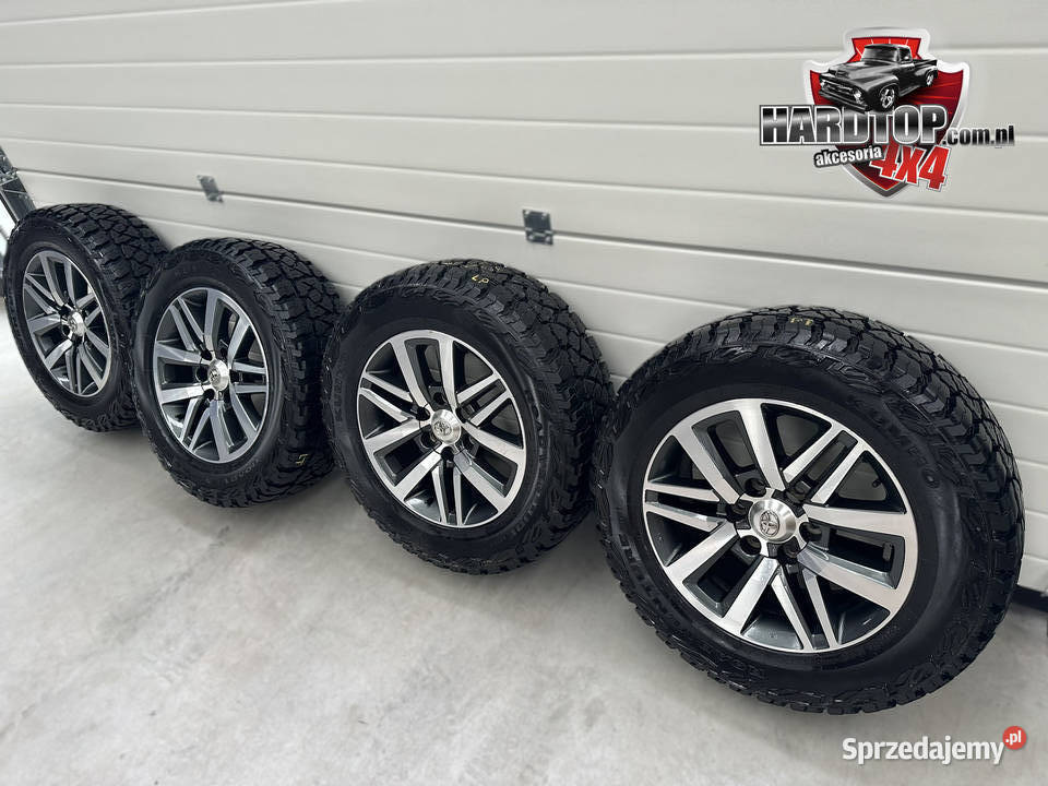 Komplet Kół felgi i opony OFFROAD 18 Toyota Pasłęk