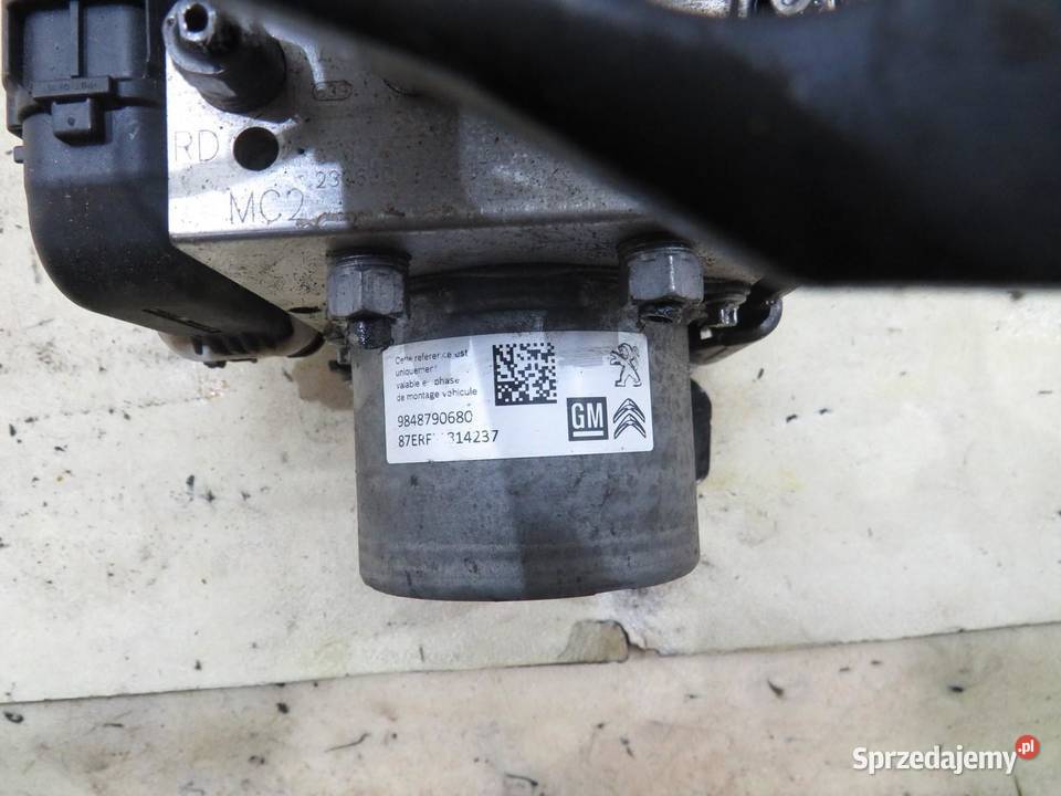 POMPA ABS OPEL CORSA F 12 VTI 9848790680 lubelskie