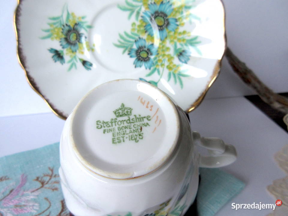 Filizanka Staffordshire angielska porcelana Rzeszów