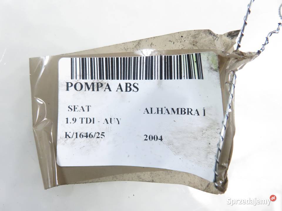 POMPA ABS SEAT ALHAMBRA I 7M3907379G 10092503173