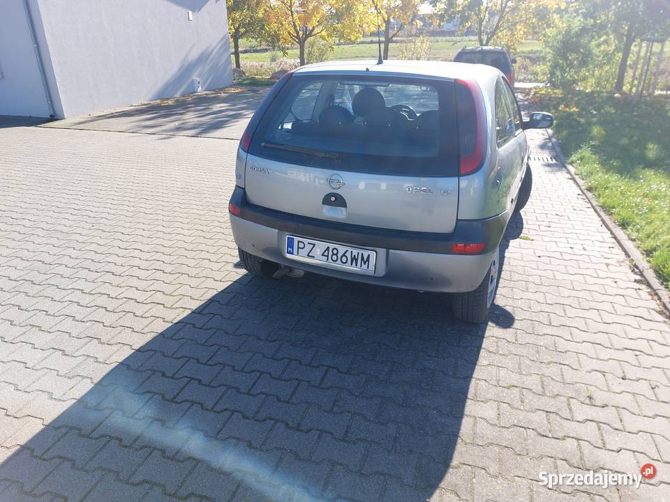 Opel Corsa C 12 benzyna klimatyzacja 75KM