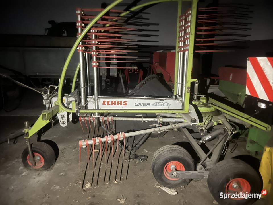 Zgrabiarka Claas liner450 T Ligota Czamborowa