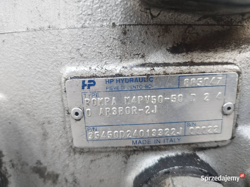 Pompa hydrauliczna HP Hydraulic M4PV5050 Pompa Strzyżew sprzedam