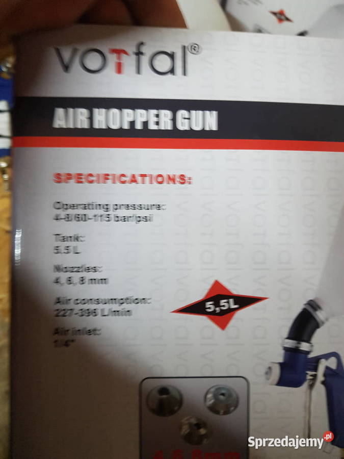 PISTOLET DO TYNKOWANIA MALOWANIA ŚCIAN Głogowa