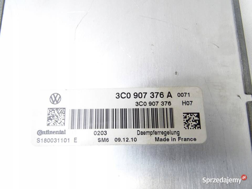 STEROWNIK MODUŁ ZAWIESZENIA 3C0907376A VW PASSAT małopolskie
