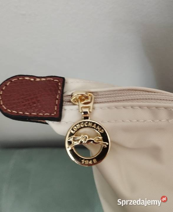 Longchamp le pliage original biała rozmiar L Zarzecze