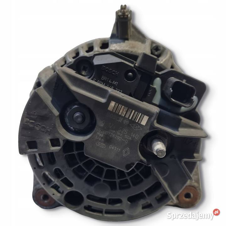 ALTERNATOR Nissan Qashqai 15 DCI 0124525140 Chełm