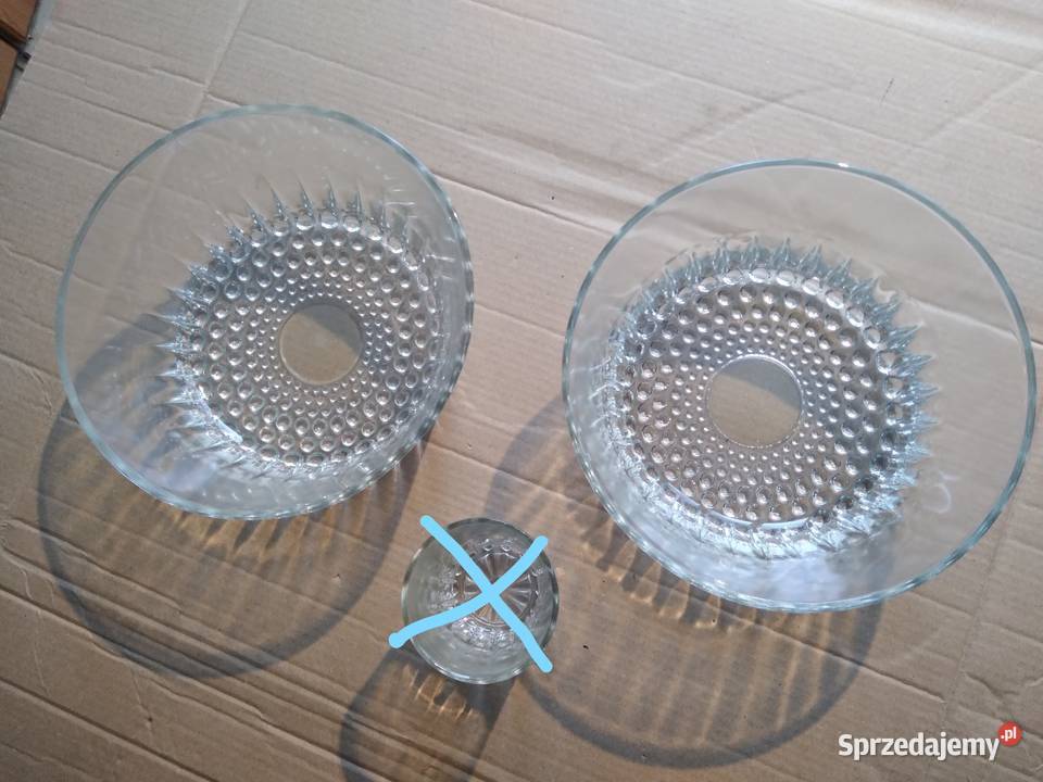 Stare szkło HSG Ząbkowice miseczka miseczki PRL Dąbrowa Górnicza