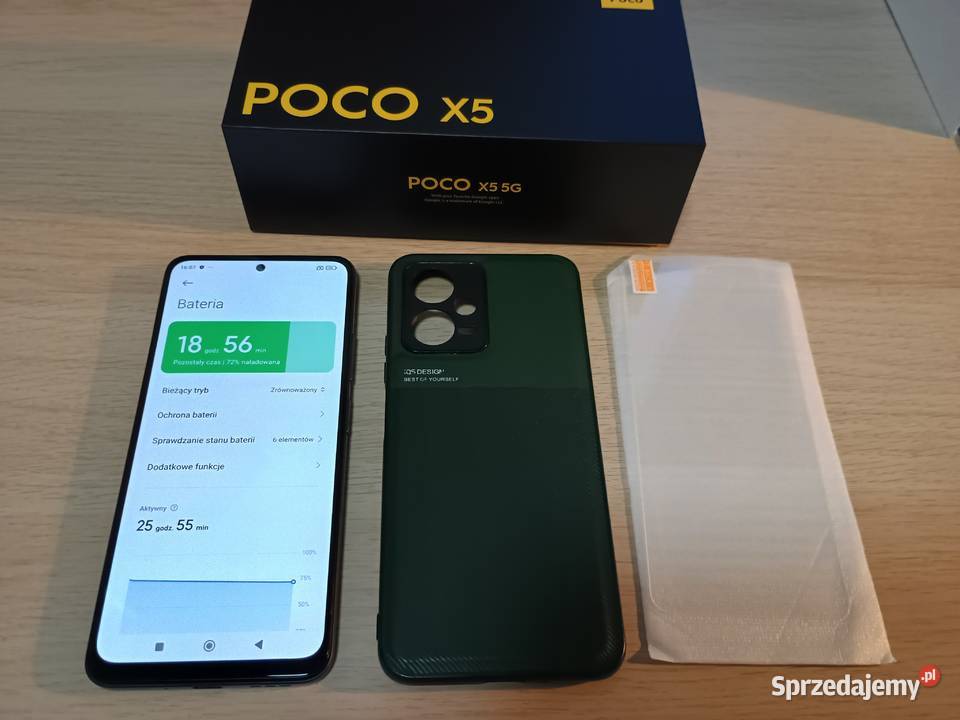 Telefon smartfon Xiaomi POCO X5 5G Black 8 GB małopolskie Kraków sprzedam