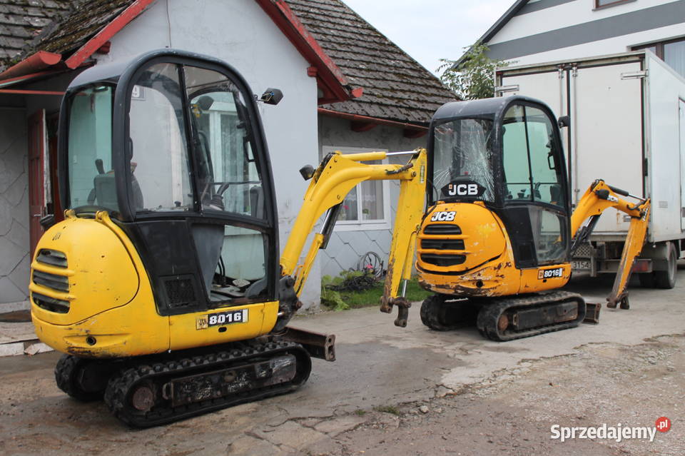 Minikoparka JCB 8016 2006 Wieliczka