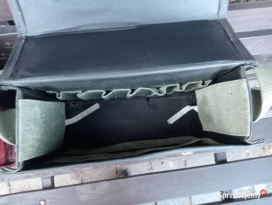 Stare torby PRL na narzędzia klucze Ogrodzieniec