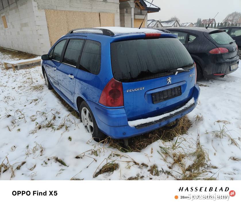 Peugeot 307 16 HDi 90 skórzana tapicerka Kielce sprzedam