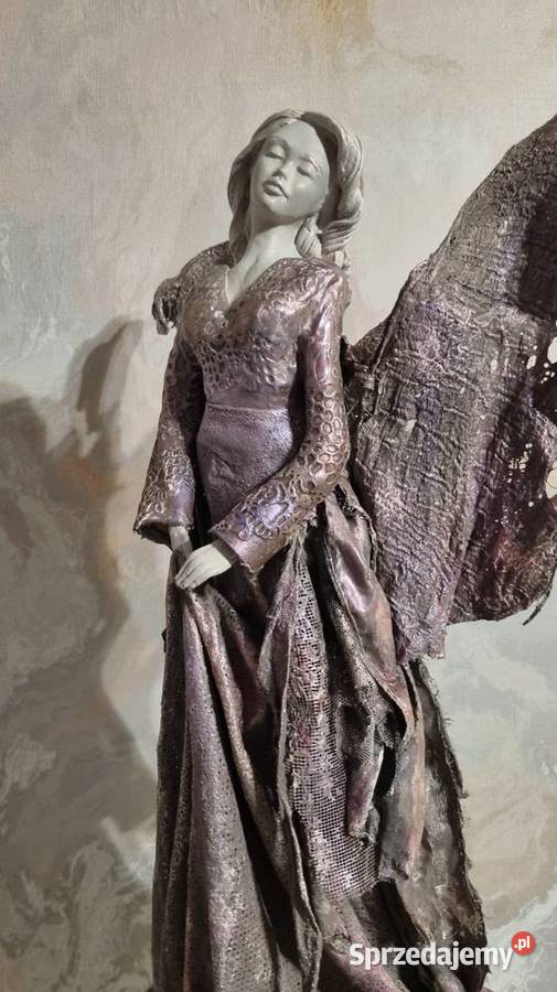 Anioł w fioletowej opalizującej kolorystyce lubelskie Zamość sprzedam