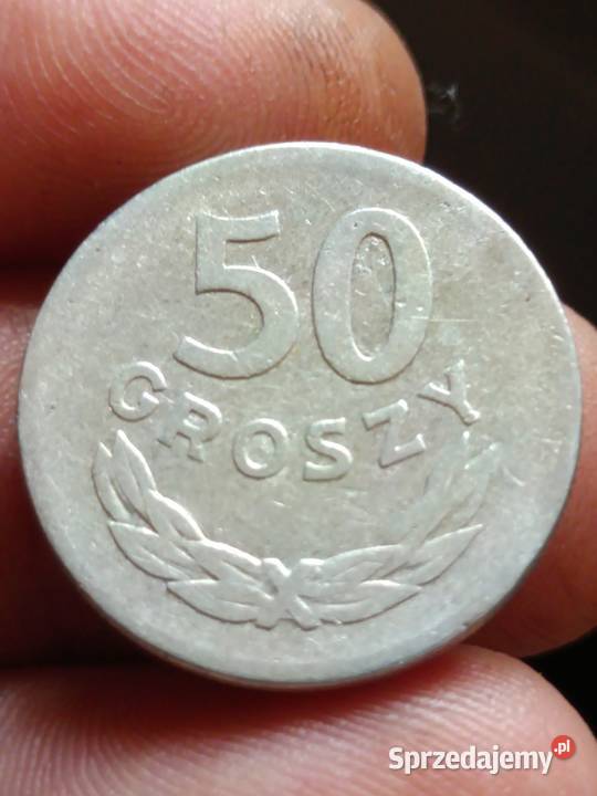 Sprzedam monete 50 groszy 1957 mala skretka sprzedam