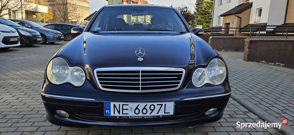 Mercedes Benz C klasa 2004r 27 CDI Elegance granatowy Elbląg