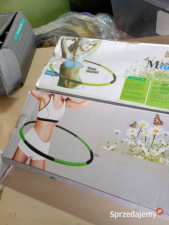 Składane Hula Hop z wypustkami Massage Hoop mazowieckie Przysucha sprzedam