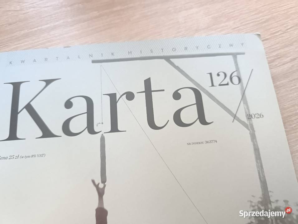 Kwartalnik Karta 1262026 1926 Pozostałe Kwidzyn