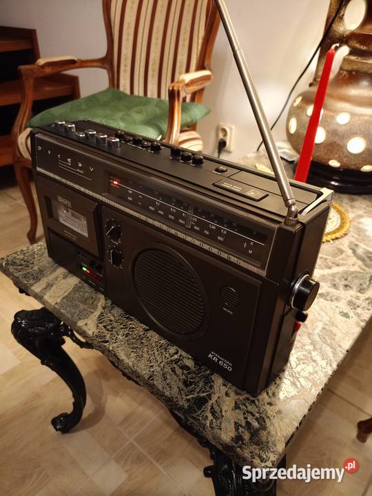 Zabytkowy Radio Magnetofon STERACORD KR650 RFT Magnetofony Drawski Młyn