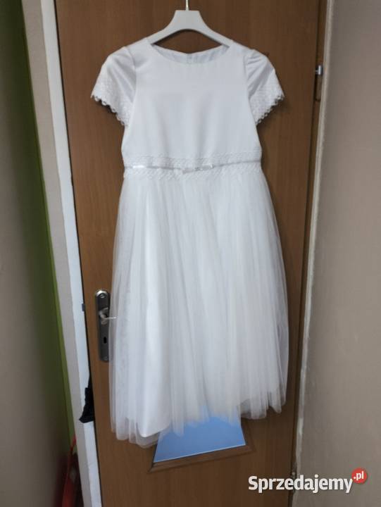 Sprzedam sukienkę komunijną biały Łódź sprzedam