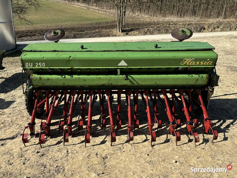 Siewnik zbożowy Hassia du 250 25m Kolosy