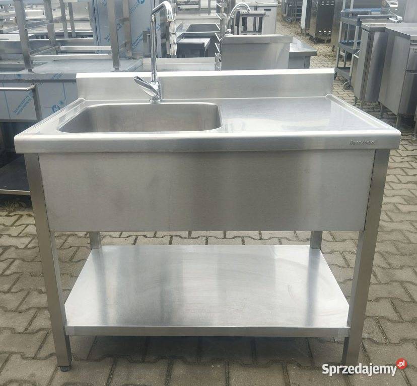 Zlew 1 Komorowy z Półką DORA METAL 1057085 S wielkopolskie Nowe Skalmierzyce