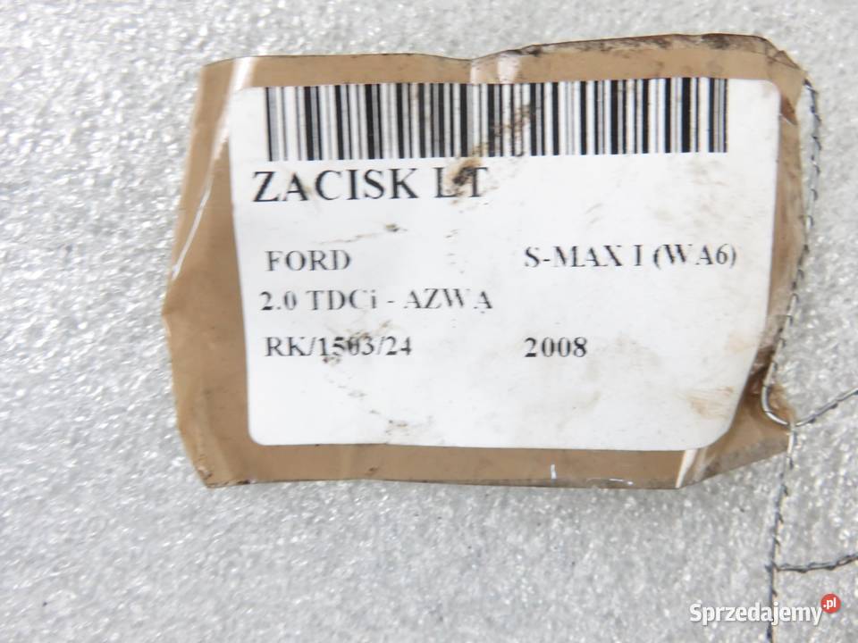 ZACISK LEWY TYŁ FORD S 20 TDCi AZWA Zaciski i jarzma sprzedam