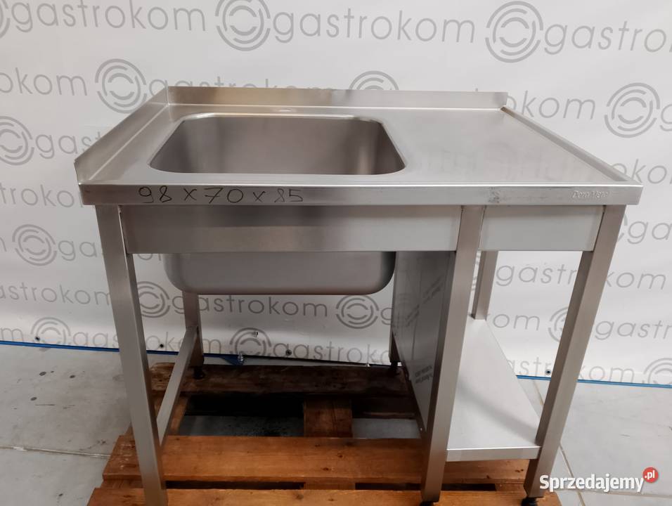 Stół ze zlewemL 98x70x85 Wrocław sprzedam