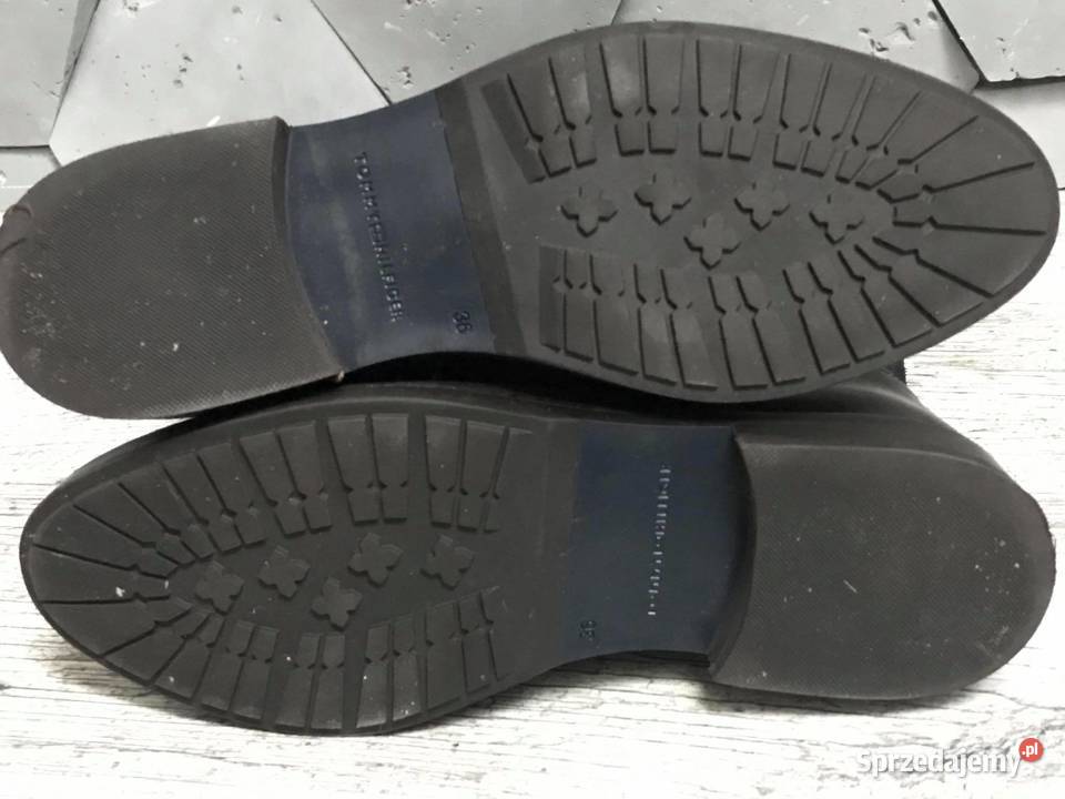 Kozaki Tommy Hilfiger skóra 36 Lubartów