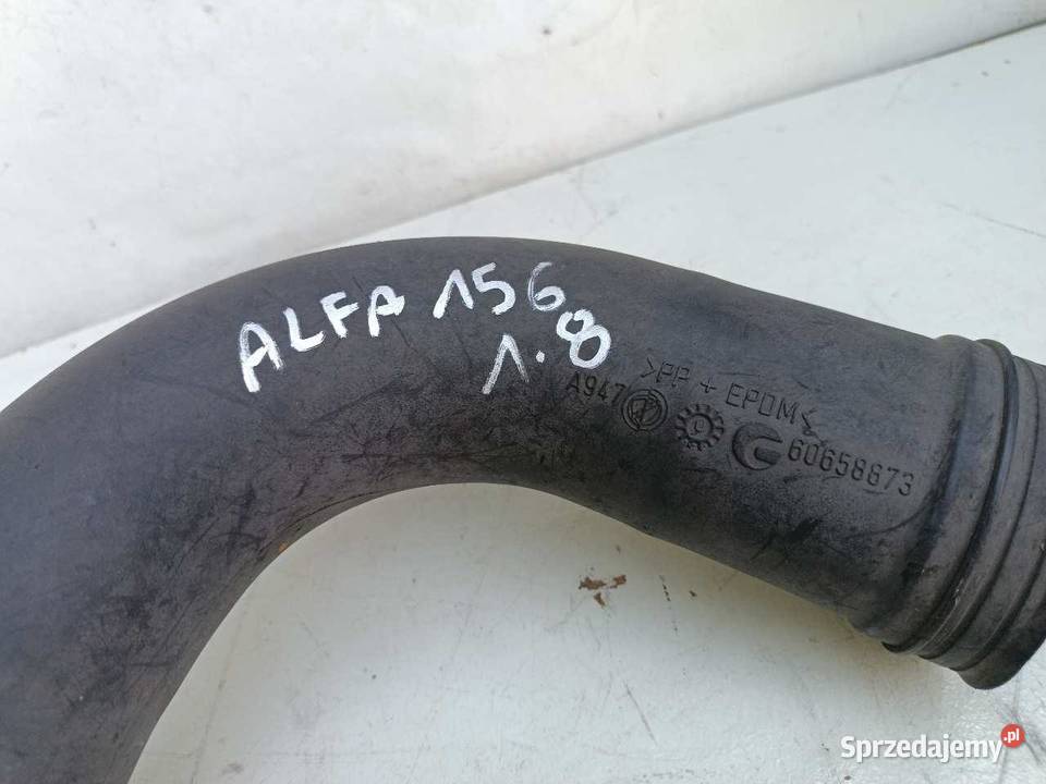 WĄŻ RURA POWIETRZA ALFA ROMEO 156 18 60658873 Części samochodowe